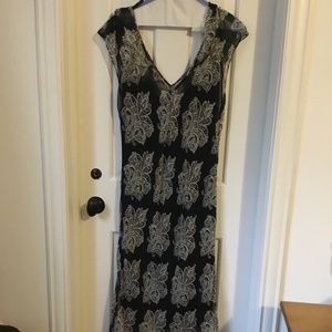 Esprit black floral dress